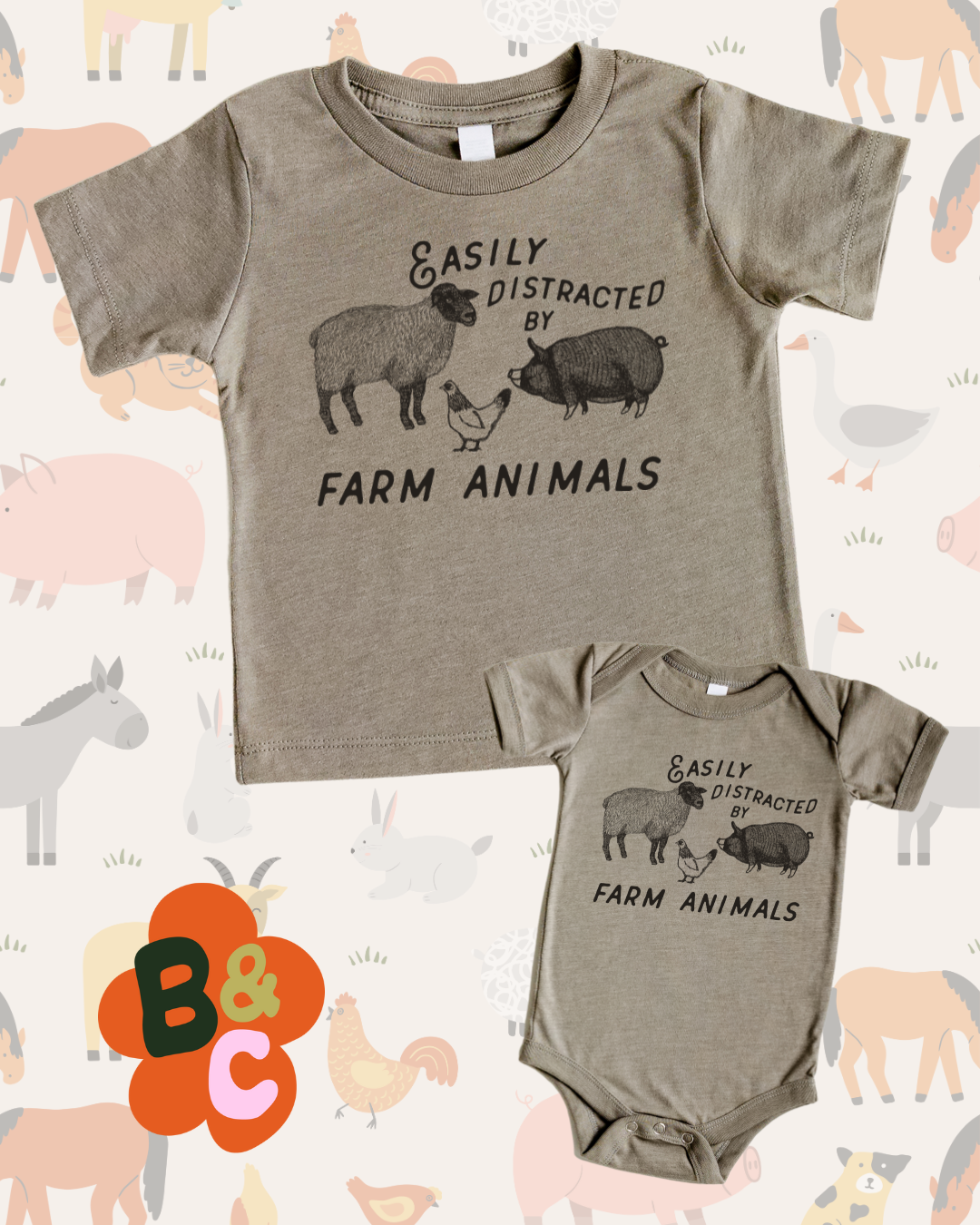 EASILY DISTRACTED - KIDS TSHIRT