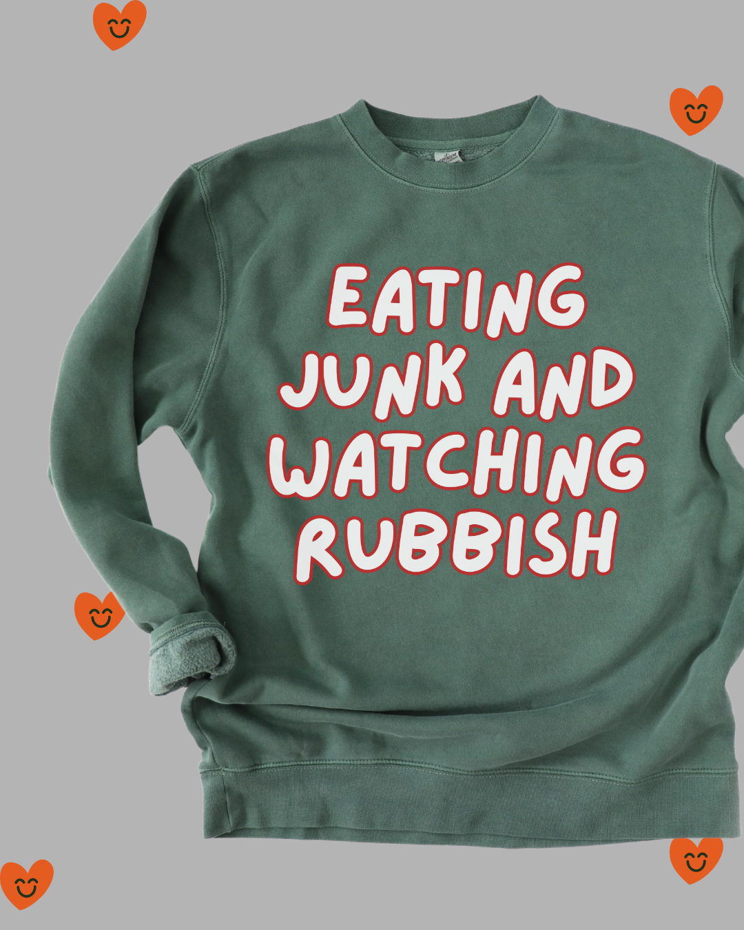 WATCHING RUBBISH 🏠🎄 - SWEATSHIRT