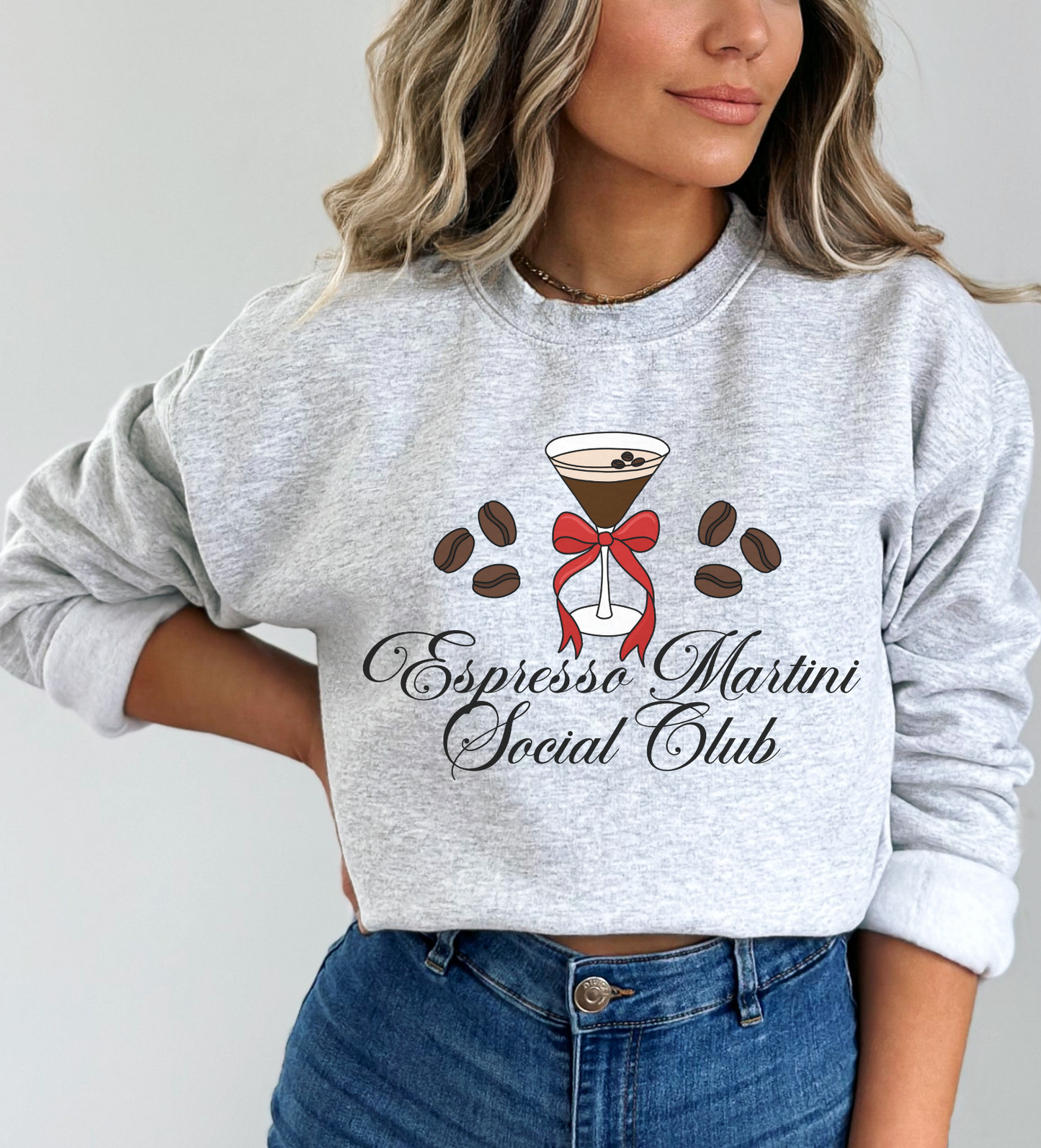 ESPRESSO MARTINI CLUB - CREWNECK SWEATSHIRT