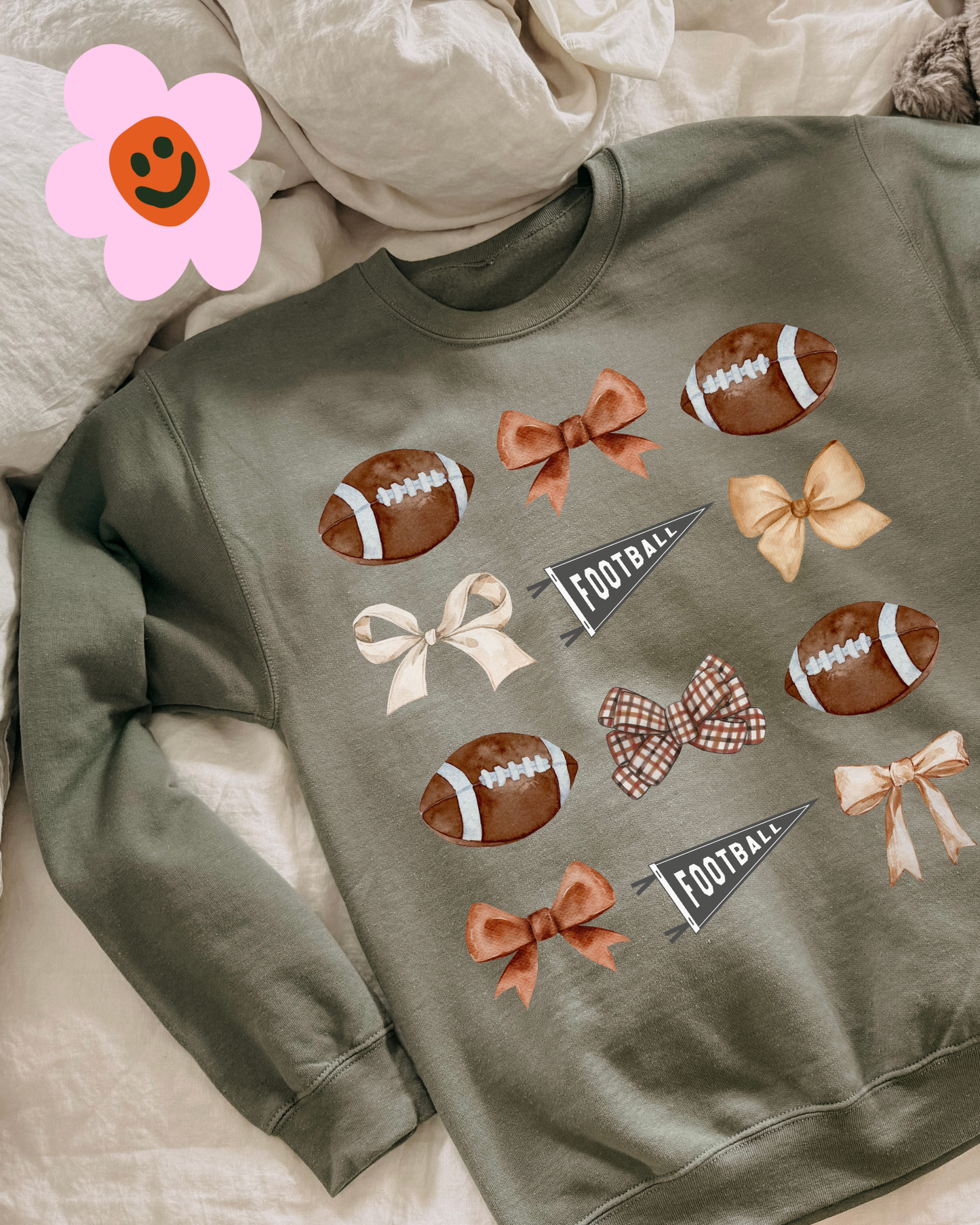 FOOTBALL GIRLY 🎀 - SWEATSHIRT