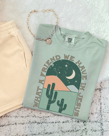 WHAT A FRIEND WE HAVE IN JESUS - TSHIRT