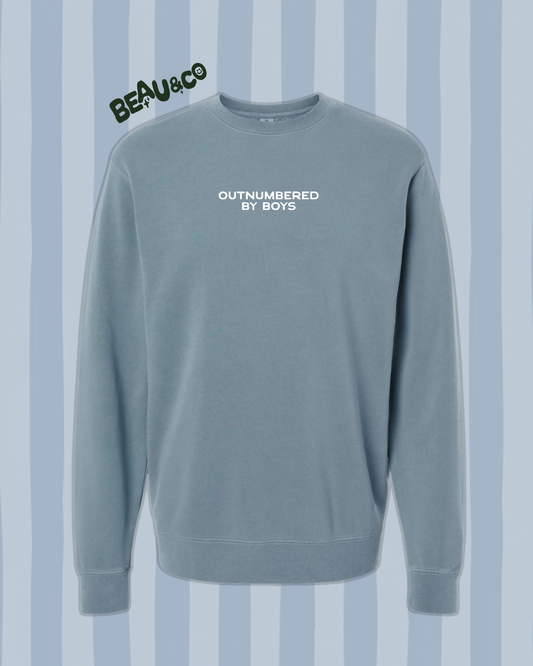 OUTNUMBERED BY BOYS - SWEATSHIRT