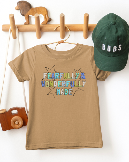 FEARFULLY & WONDERFULLY MADE - KIDS TSHIRT